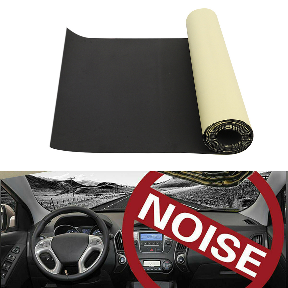 Self-Adhesive Car Sound Insulation Fleece – 10mm Thick For Doors, Trunk & Camper Vans