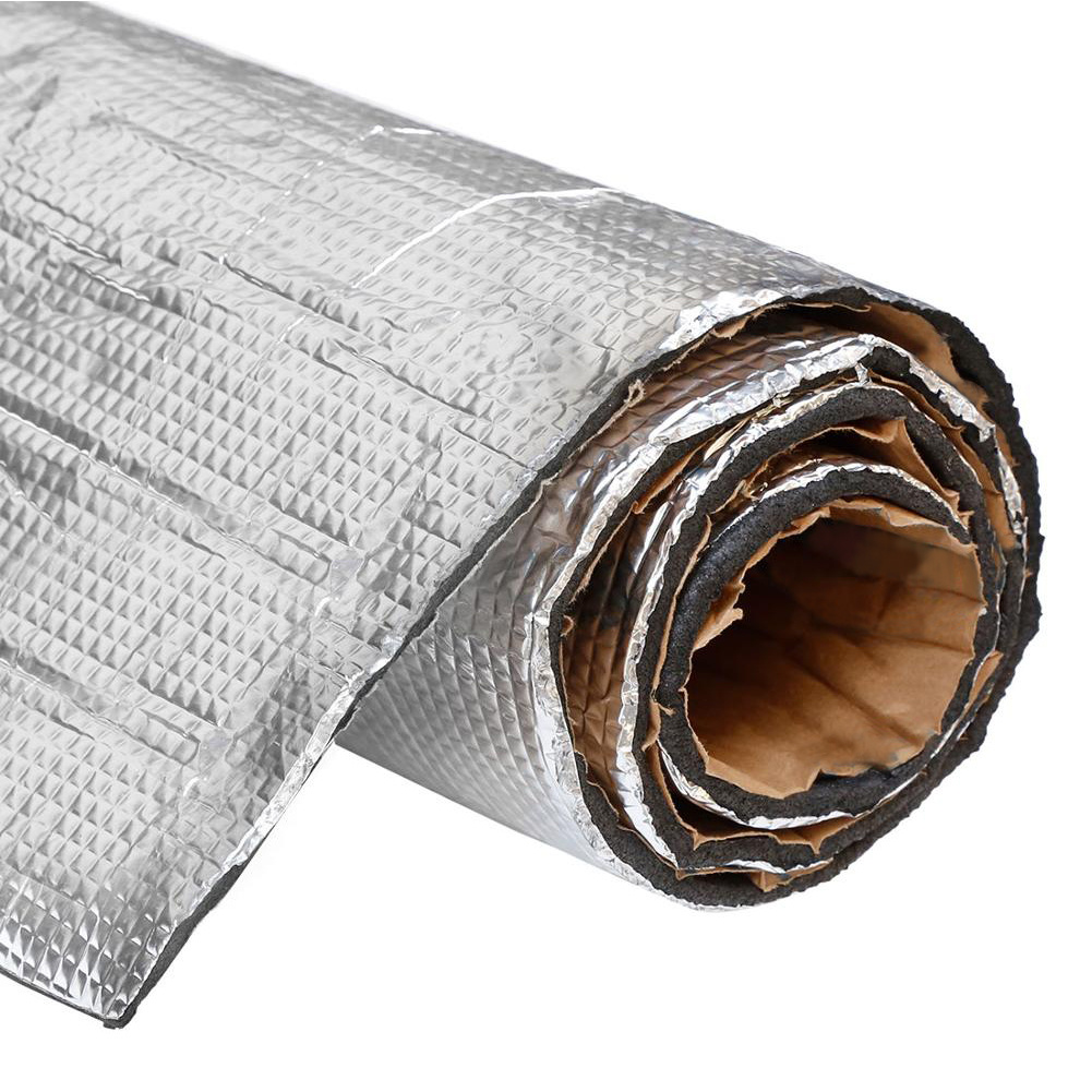 5M Roll Selfadhesive Aluminum Foil Car Van Soundproof Deadener