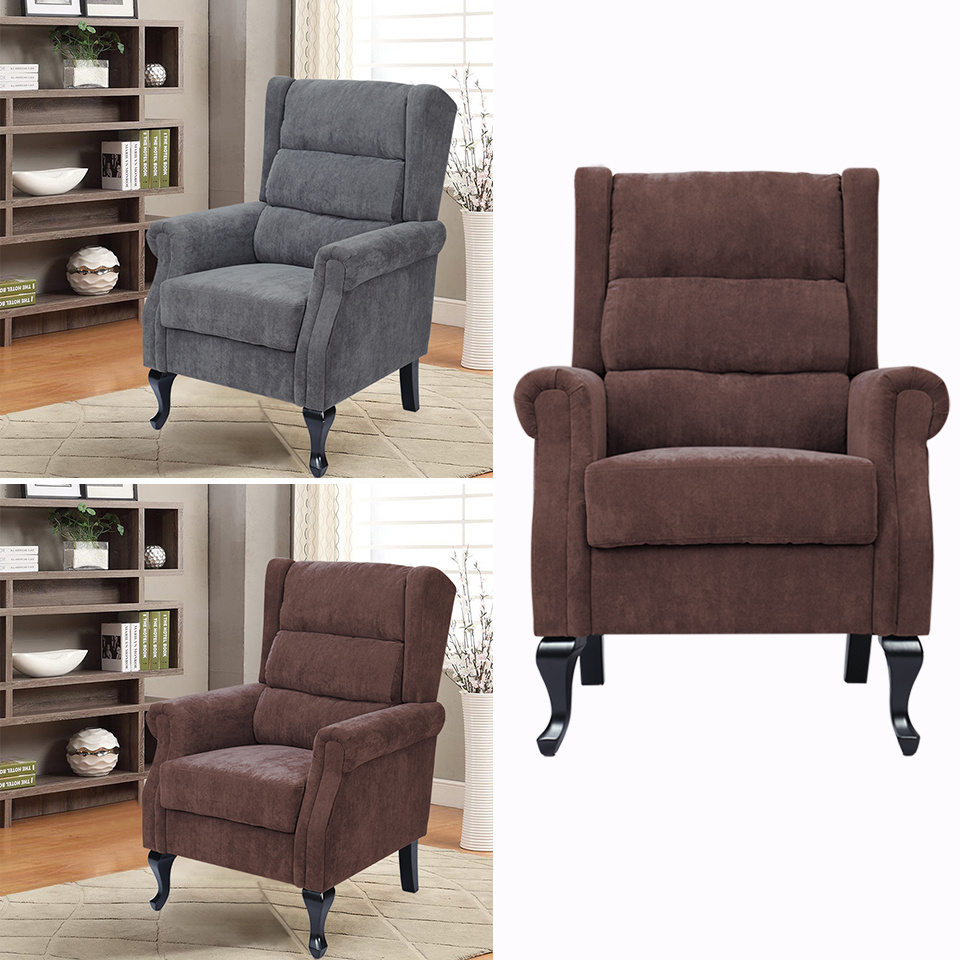 Details About Elder Relax Tv Sofa Chair Padded Living Room Reception Upholstered Armchair