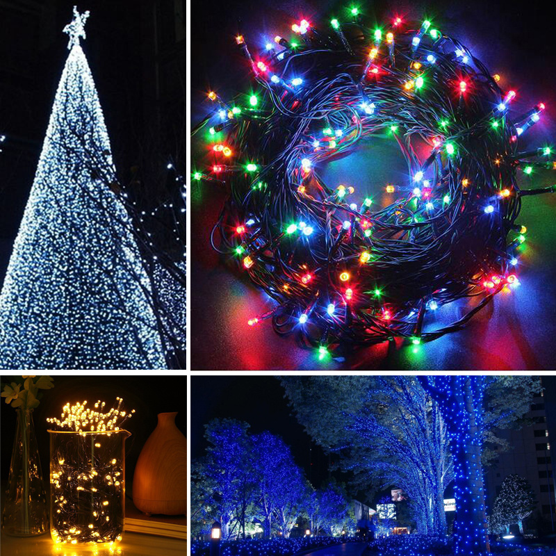 50m 400 Led Outside Inside String Fairy Lights Green Cable Details About 50m 400 Led Outside Inside String Fairy Lights Green Cable Xmas Tree