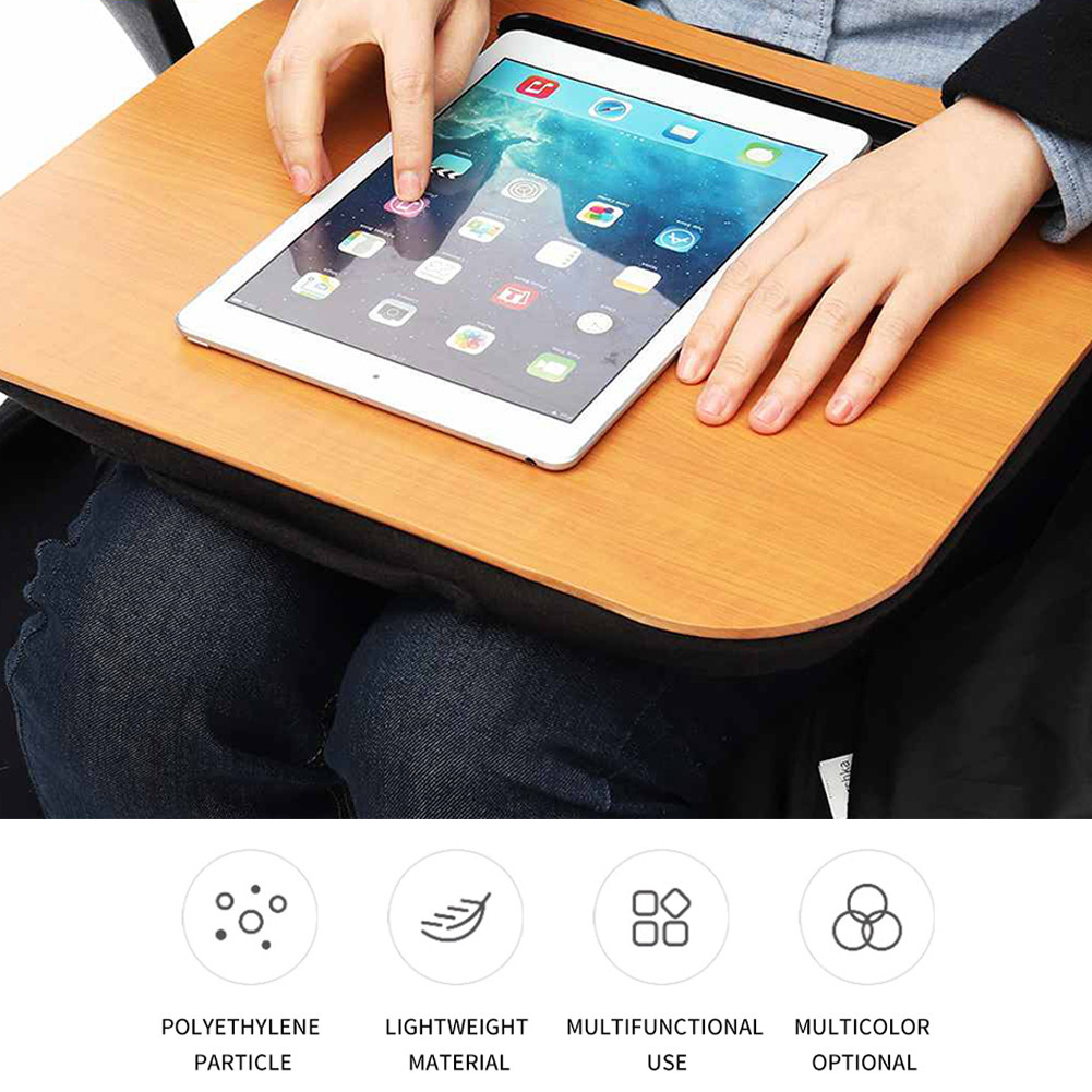 Portable Laptop Tray Lap Desk Cushion Notebook Computer Study Bed Table