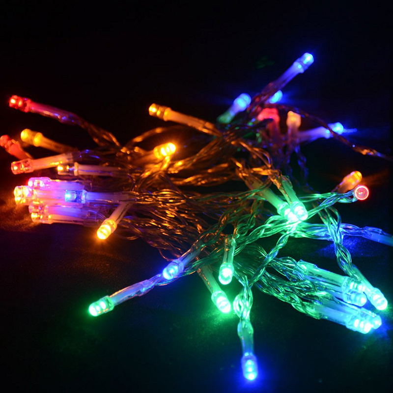 2M/20Led 4M/40Led Bulb Battery Fairy String Lights Bedroom Xmas Tree Bonsai Twig