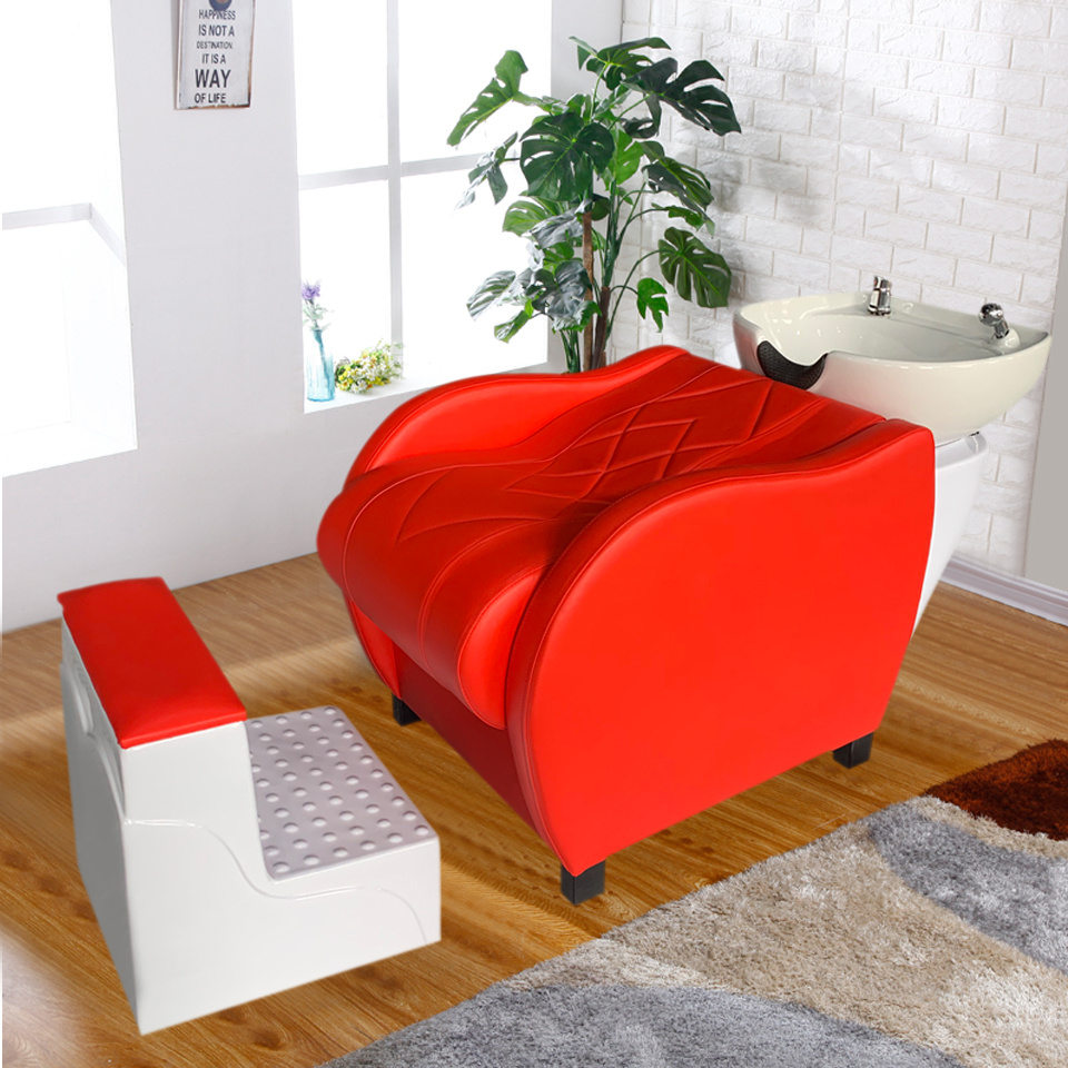 Barbers Beauty Salon Hairdressing Backwash Hair Basin Sink Shampoo