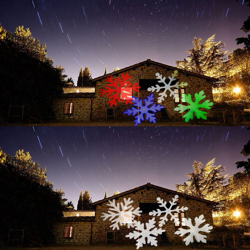 Snowflake Projector Light Outdoor Garden Led Display Laser Picture Show