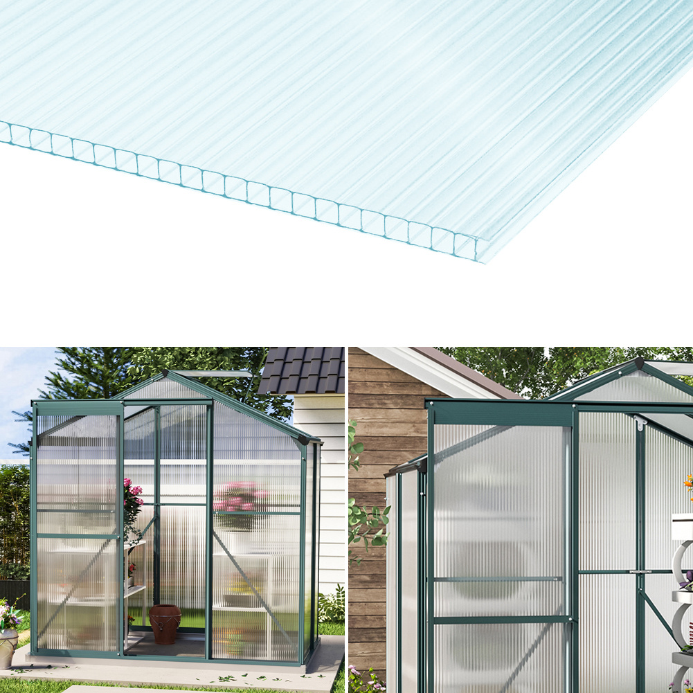 Green house shed perpex plastic cold frames