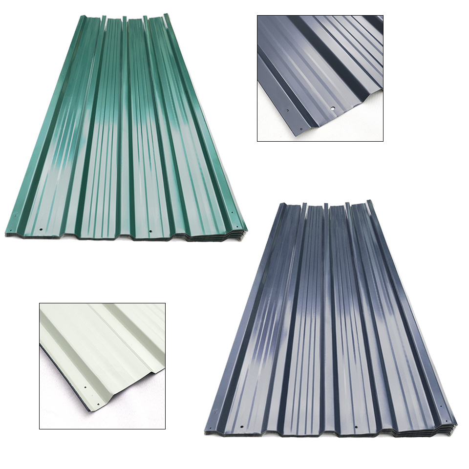 12x Metal Roofing Panels Galvanised Steel Shed Sheet Roof Covering