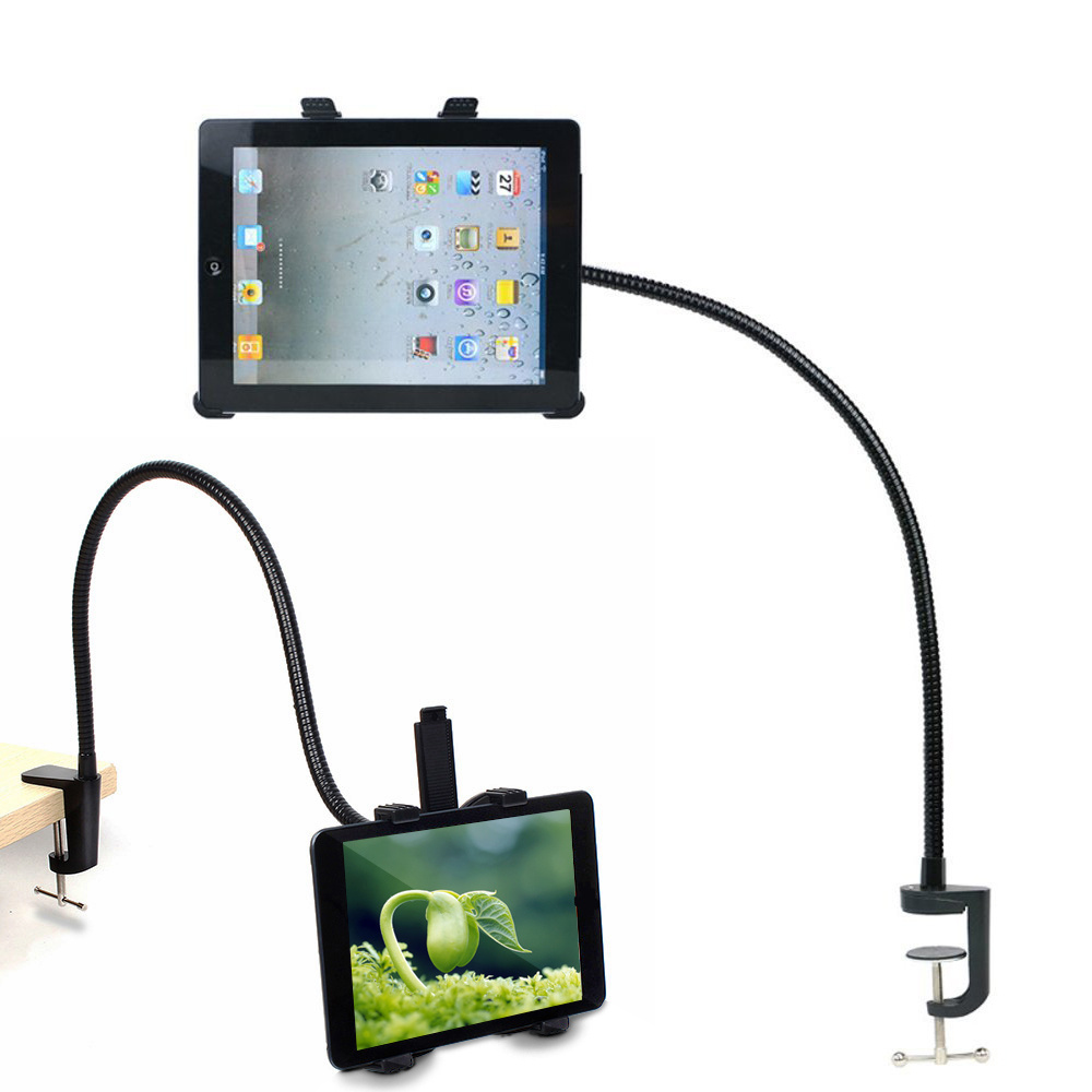 Gooseneck Arm Clamp Desk Bed iPad Lazy Holder for iPad Kindle Fire PC