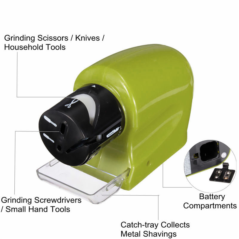 Electric Battery Operated Sharpener for Motorized Multifunctional