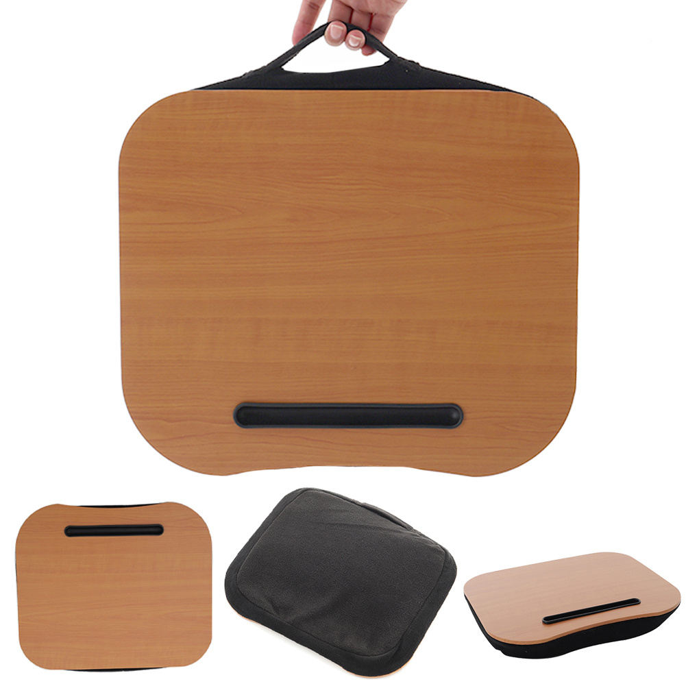 Portable Knee Laptop Cushion Lap Tray Computer Desk Writing Table