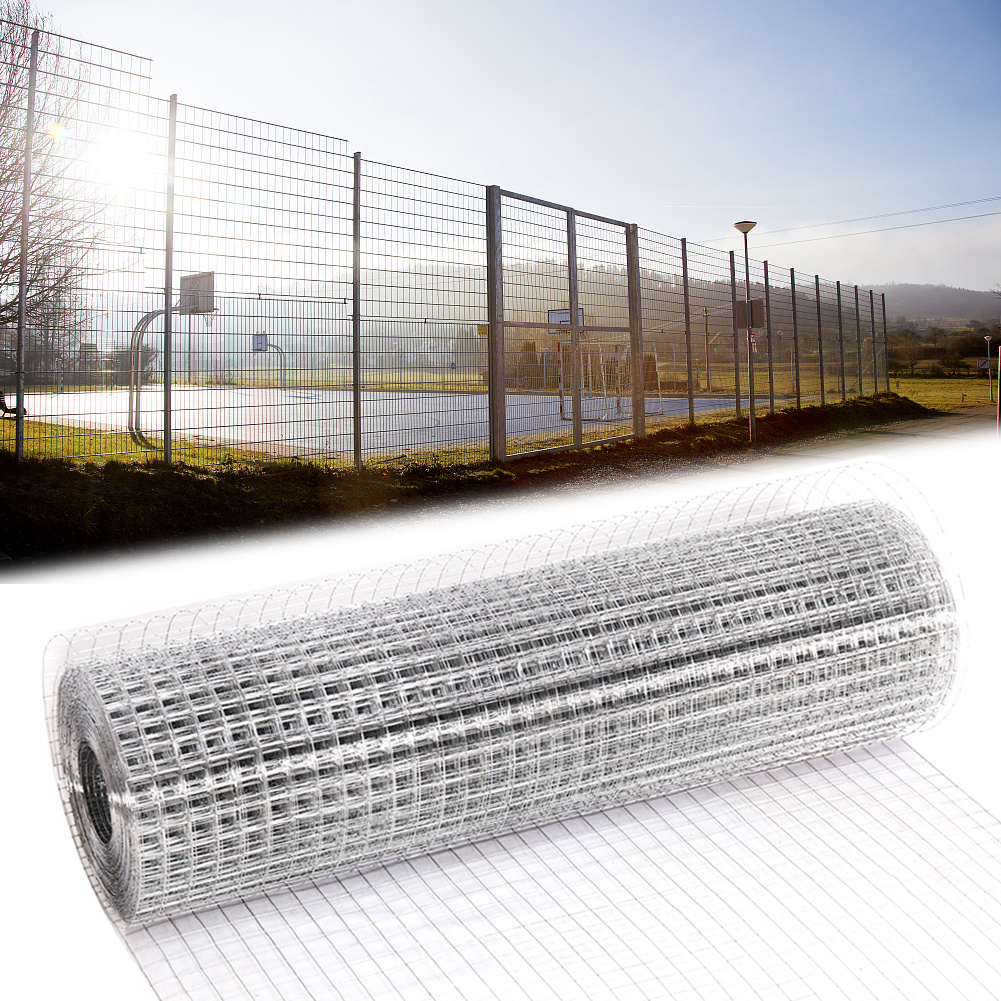 Welded Cage Wire Mesh Garden Chicken Net Rodent Animals Fencing Galvanised Fence