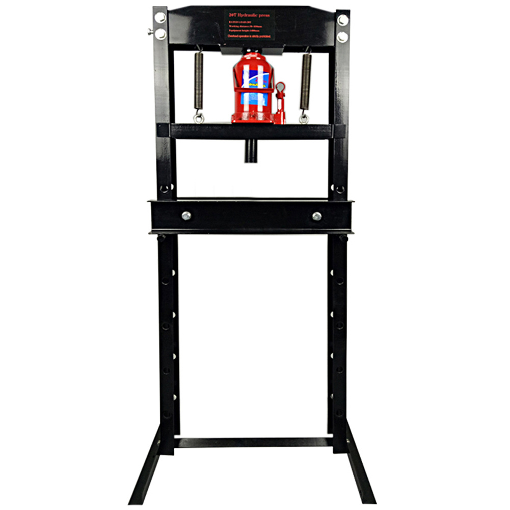 20 Ton Industrial Hydraulic Bench Press Heavy Garage Plates