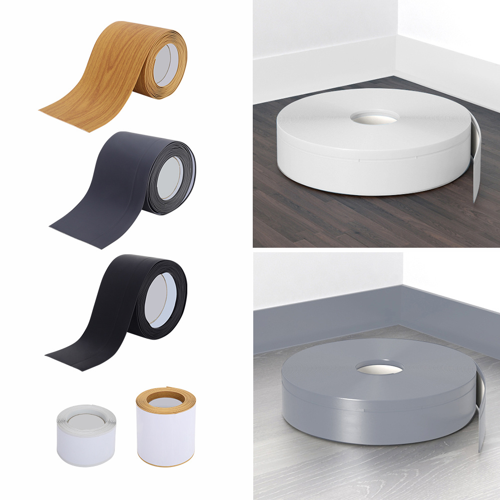 Flexible Skirting Board Self Adhesive Skirting Trim Skirting Joint PVC