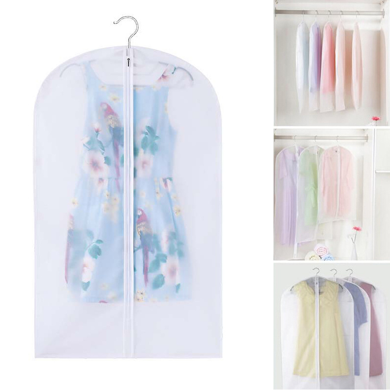 5 Antidust Suit Covers Long Dress Cover Storage for Skirt Garment Coat Shirt Bag