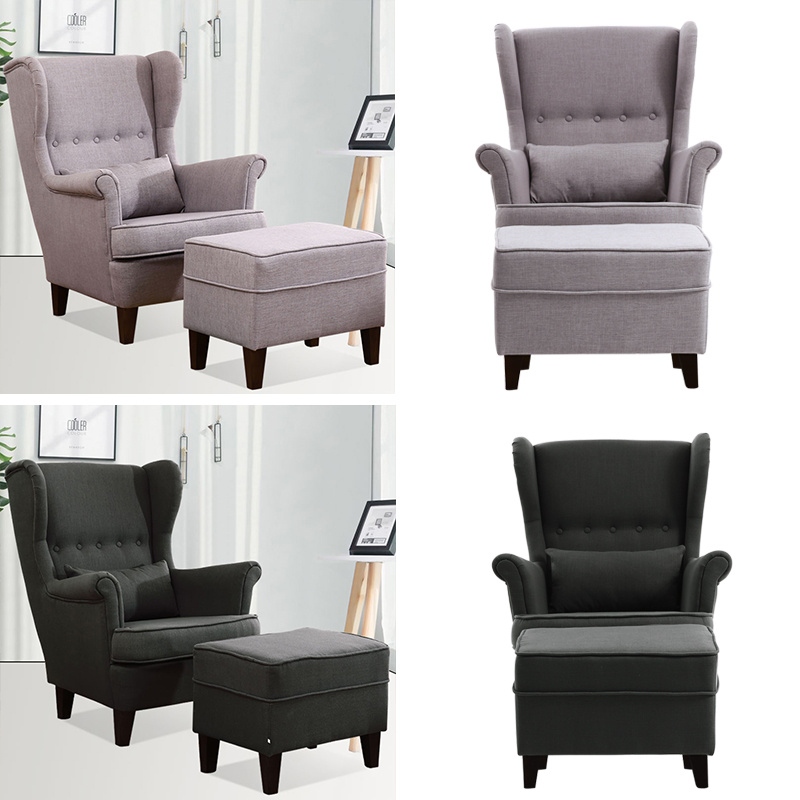 Fabric Tub Chair On Wing Back Armchair Footstool Dining Living Details About Fabric Tub Chair On Wing Back Armchair Footstool Dining Living Room Hotel Uk