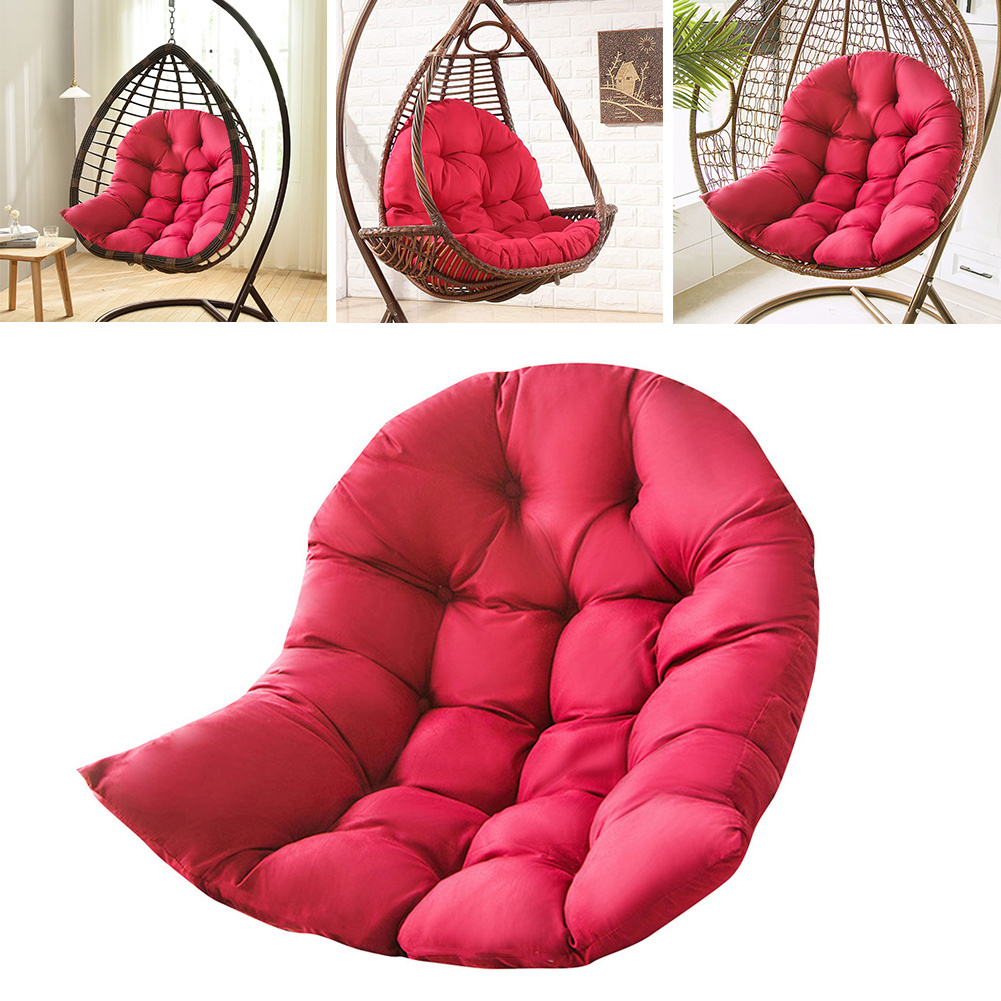 Hanging Egg Chair Cushion Garden Patio Swing Chair Seat Pad Pillow