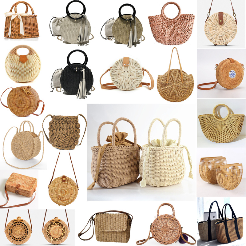 Details About Las Bohemian Bali Rattan Beach Straw Bags Vintage Handmade Wicker Handbag New Details About Las Bohemian Bali Rattan Beach Straw Bags Vintage Handmade Wicker Handbag New