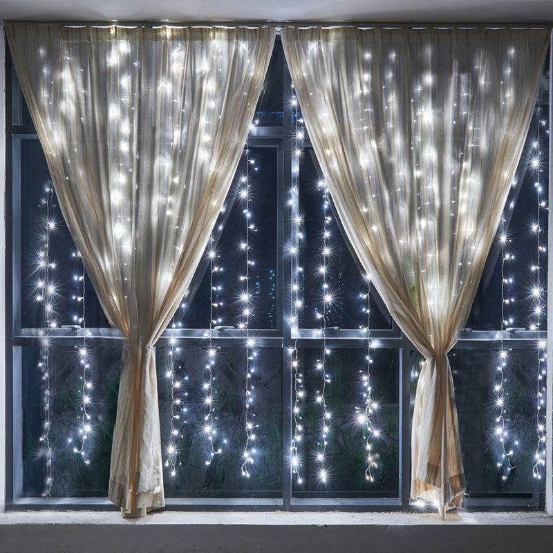 Electric 3Mx3M 300 LED Waterflow Fairy String Lights Gazebo Canopy Parasol Porch eBay