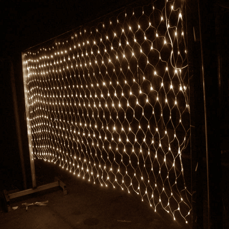 3M-30M Fairy String Net Curtain Mesh LED Xmas Party Ceiling Lights Outdoor Lamps eBay